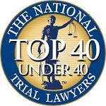 top 40 under 40 lawyers logo
